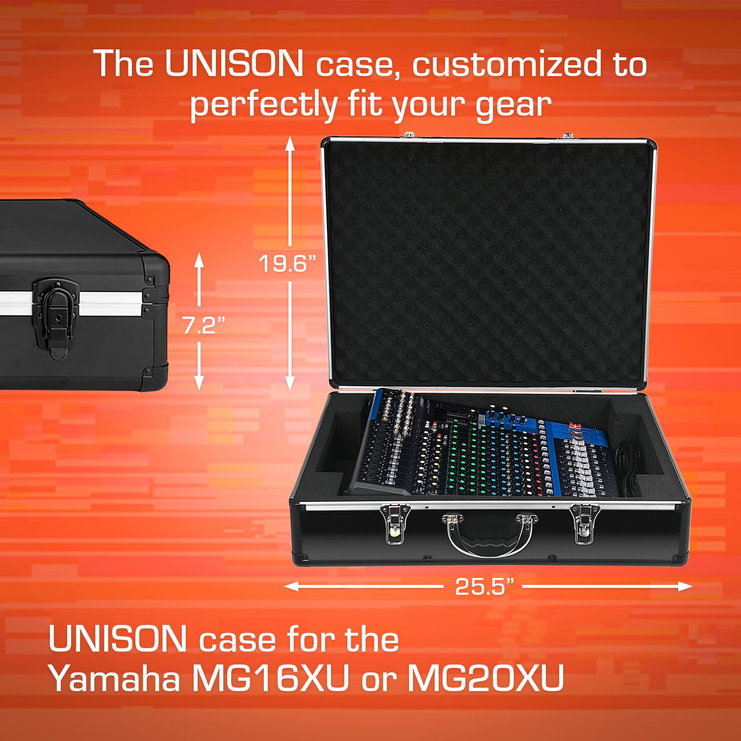 Amazon.com: ANALOG CASES Case for Yamaha MG16XU / MG20XU